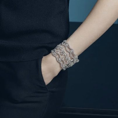 Crivelli bracciale diamanti fantasia